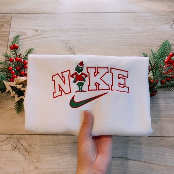 Nike Grinch/Lollipop Crewneck - Picture 2 of 4